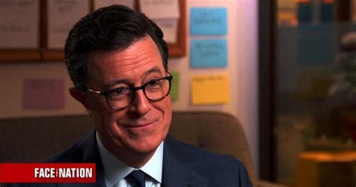 Stephen Colbert recalls his first two jokes