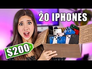 I Bought a Box of iPhones for CHEAP!