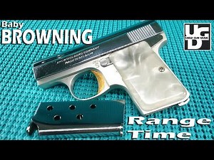 Baby Browning 25 ACP Range Review, it is so small