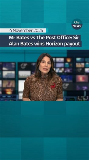 Sir Alan Bates, who campaigned for more than 20 years to overturn one of Britain’s biggest miscarriages of justice, has reached a settlement with the government. The government confirmed on Tuesday that it had settled a claim with Sir Alan, who led efforts to prove that the Horizon software system, used by the Post Office and supplied by Japanese technology company Fujitsu, was faulty. #itvnews #news | ITV News