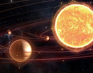 The Pale Blue Dot - title sequence - Stefan Kang