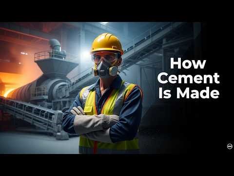 How Cement Is Produced Today | Inside a Modern Cement Factory (Full Process Tour)