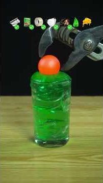 Red Hot Ball vs Aluminium Foil + Ketchup + Solution Tape + Face Mask #experiment #asmr #satisfying