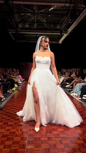 Throwing it back to our trip to watch @Allure Bridals catwalk: exquisite designs and amazing fashion forward styles #newcastlebride #yapbride #bridal #2026bride #weddingdress