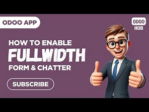 How to Enable FullWidth Form and Chatter in odoo | Odoo Hub