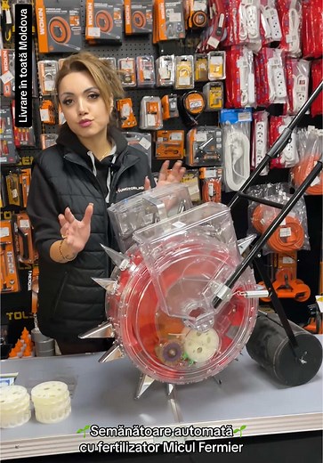 Semănătoare automată de la Micul Fermier în Moldova