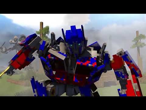 Transformers 2: Forest Battle Minecraft Animation