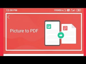 How To Convert Picture To PDF in WPS Office Android