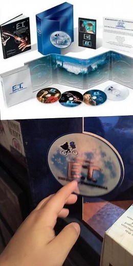 E. T. extra terrestrial ultimate special edition dvd box set #stevenspielberg #e.t. #amblin