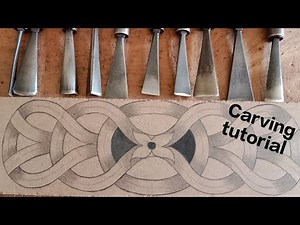 How to Celtic knot // wood carving and patterns // tutorial ideas