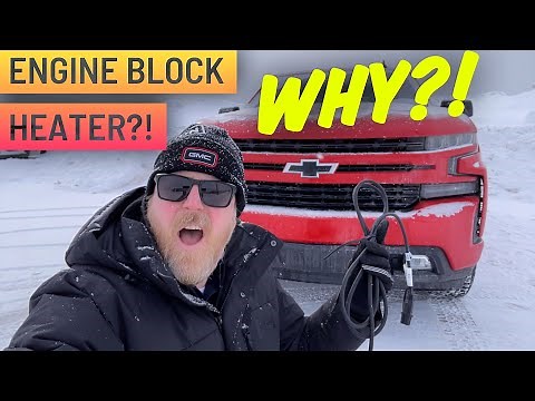 WHY should you use your ENGINE BLOCK HEATER?! #gmc #chevrolet #engineblockheater