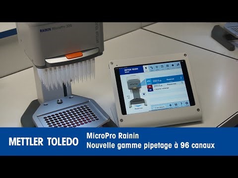 Gamme MicroPro Rainin - Nouvelle gamme pipetage à 96 canaux