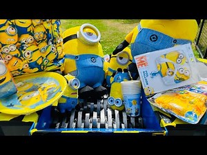 SHREDDING 100 MINION TOYS