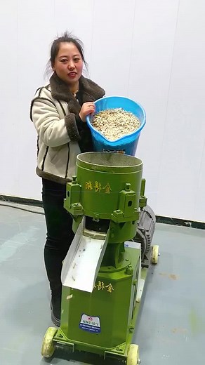 Pellet machine production, feed pellet machine, feed pellet production line#tiktok #pelletmachine #Pellet #mixer
