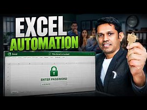 How to Add a Password Before Excel Opens | Excel Security Trick