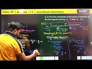 CBSE class 10 Exercise 7.2 NCERT, chapter 7 coordinate geometry, Ex 7.2 class 10th full solution