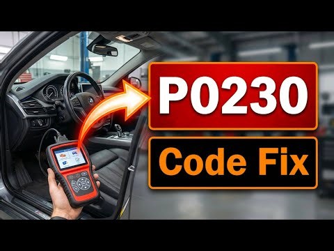 How To Fix P0230 Code - Fuel Pump Primary Circuit Malfunction