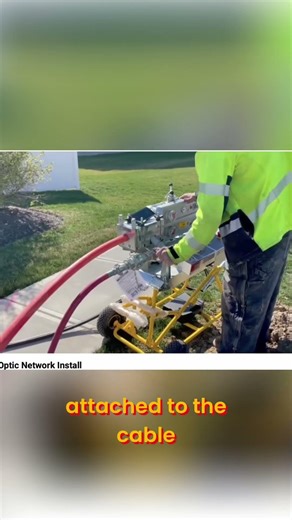 Cable Pushing Machine: Motor & Air Power Explained #shorts