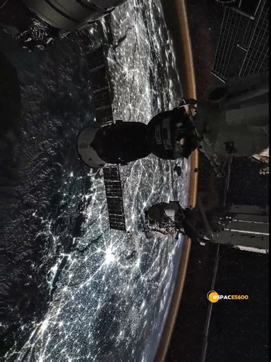 Stunning Night View of the ISS