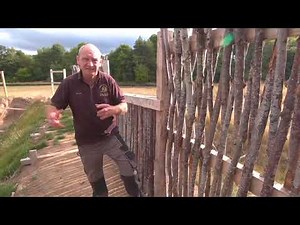 Big Fort Build - Building the Palisade