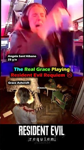 The Real Grace Just Played RE9 😆