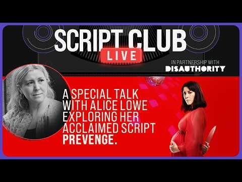 Script Club LIVE at London Breeze Film Festival | PREVENGE with writer-director Alice Lowe