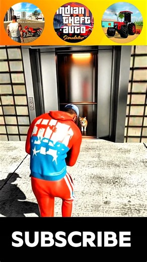 Franklin cat challenge 😍 Indian bike driving vs Indian vehicle simulator vs ITA #trendingshorts