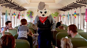 16K views · 170 reactions | The Easter Bunny rides the rails at the...