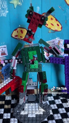 Lego Springtrap: FNAF 3 Build Instructions