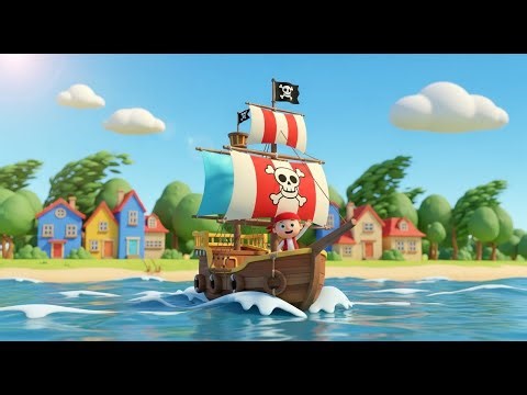 ABC Adventure on the Pirate Ship | Fun Learning Songs and Nursery Rhymes for Kids