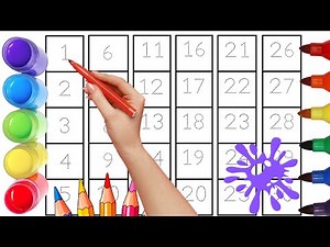 Alphabet, ABC song, ABCD, A to Z, Kids rhymes, collection for writing along dotted lines for toddler