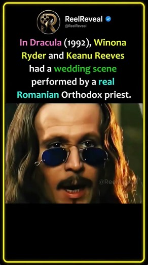 Was Keanu Reeves Really Married to Winona Ryder in Dracula? 💍🧛 #hollywood