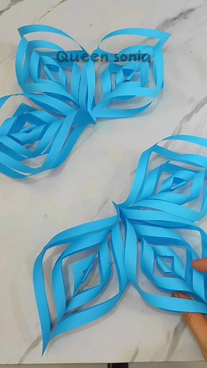 DIY Easy Snowflakes Origami Tutorial