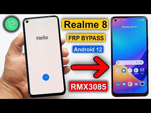 Realme 8 FRP Bypass Android 12 (Without Pc) Realme 8 (RMX3085) Google Account Bypass 100% Free ✅✅✅✅