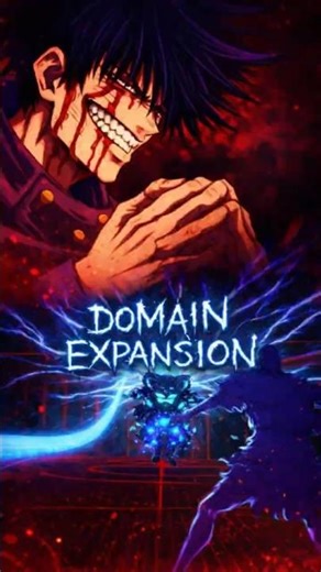 Megumi Domain Expansion 🔥 Chimera Shadow Garden #anime #shorts #jjk #viral #animeedit