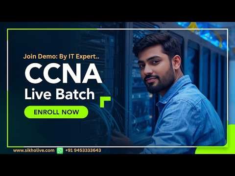 CCNA Live Batch 2026 | Admission Open | Live Hindi Batch