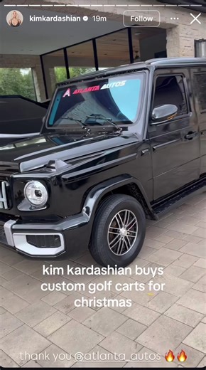 #kimkardashian #northwest #wendyortiz #christmas | g wagon golf cart