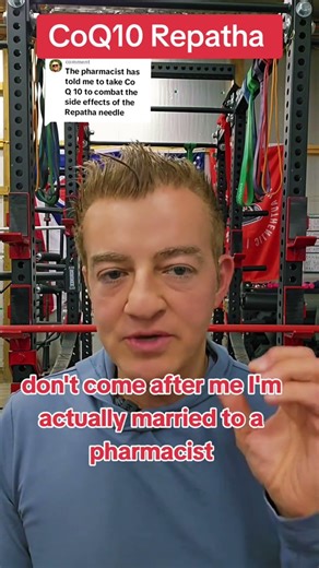 Pharmacist said to take CoQ10 for Repatha side effects? #coq10 #repatha #pharmacist #pharmacy