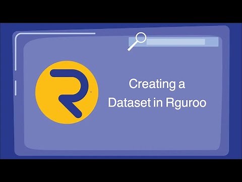 Creating a new dataset in Rguroo