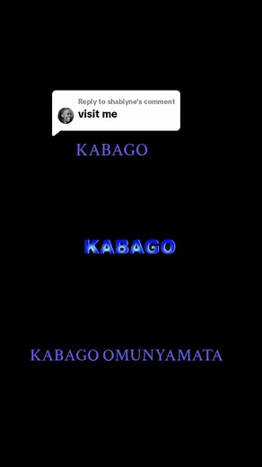 Trending Akiiki Songs by Kabago Omunyamata | Duet CapCut Videos