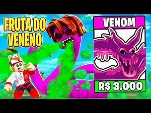 Rafinha Comprou a Fruta do Veneno no Blox fruits😃 Roblox