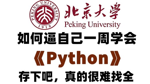 【全600集】这绝对是2026年B站最全最细的Python零基础全套教程，小白逼自己一周学完，编程技术猛涨！全程通俗易懂，包含Python爬虫与数据分析教程！