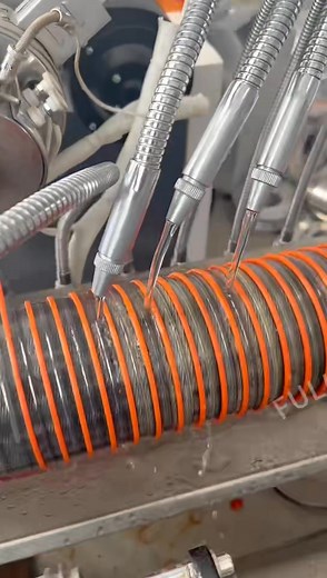 571K views · 941 reactions | How pvc sunction hose making#machine#plastic#extruder#pipe#factory | Jennie Fullwin | Facebook
