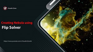 How to Create a Nebula With a FLIP Solver and Basic Noise in Houdini