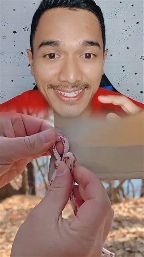 Simpul mengikat banner atau spanduk #knot #simpul