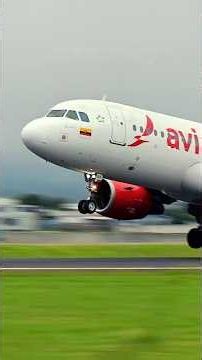 LACSA "Retro" livery in an avianca A320 #aviation #airbus
