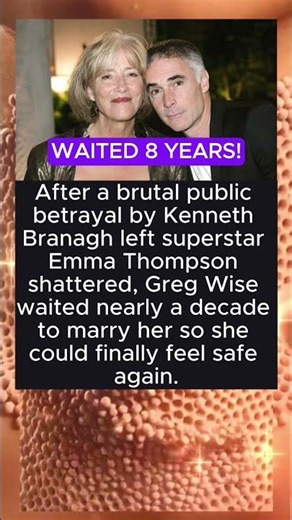 The HEARTBREAKING Reason Why Greg Wise Waited 8 Long YEARS To Marry Emma Thompson! 😭💔