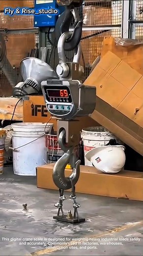 This Smart Crane Scale Can Measure Tons Instantly | Industrial Weighing Tool