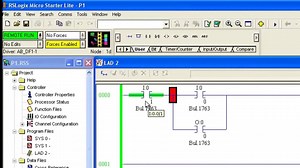 Arranque y paro de un motor con plc allenbradley | Automatización & Electricidad