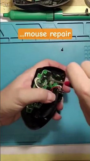 Mouse repair, disassembly 3